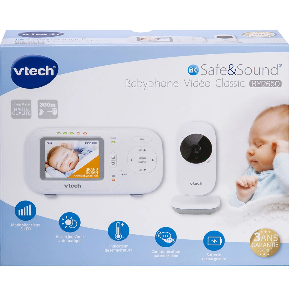 Babyphone Vidéo BM 2650 - Ecoute-bébé Vidéo 3 Babyphone Vidéo BM 2650 - Ecoute-bébé Vidéo – Image 3