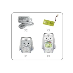 Babyphone Hibou Family - BM2301 - Ecoute-bébé Audio 7 Babyphone Hibou Family - BM2301 - Ecoute-bébé Audio -VTech Jouets Soldes Magasin 052400 BM2300 Babyphone hibou family 4