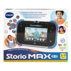 Tablette Enfant STORIO MAX 2.0 5' Bleue -VTech Jouets Soldes Magasin 108805 tablette storio max bleue 1 1
