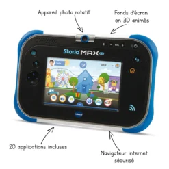 Tablette Enfant STORIO MAX 2.0 5' Bleue