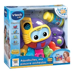 VTECH BABY Aquabulles, Ma Pieuvre Orchestre - Jouet Musical 5 VTECH BABY Aquabulles, Ma Pieuvre Orchestre - Jouet Musical -VTech Jouets Soldes Magasin 113505 Aquabulles ma pieuvre orchestre boitet