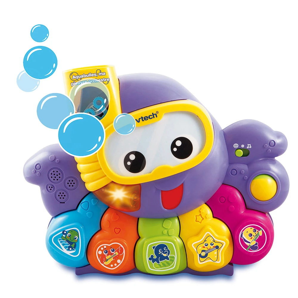 VTECH BABY Aquabulles, Ma Pieuvre Orchestre - Jouet Musical 1 VTECH BABY Aquabulles, Ma Pieuvre Orchestre - Jouet Musical