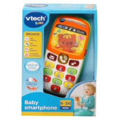 VTECH BABY Baby Smartphone Bilingue 5 VTECH BABY Baby Smartphone Bilingue -VTech Jouets Soldes Magasin 138145 Baby smartphone bilingue boite