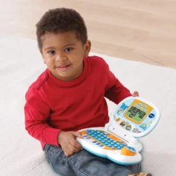 VTech Ordi P'tit Genius Ourson Bleu - Ordinateur éducatif 6 VTech Ordi P'tit Genius Ourson Bleu - Ordinateur éducatif -VTech Jouets Soldes Magasin 139505 Ordi Ptit Genius Ourson bleu enfant