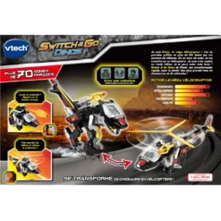 Rotor, Le Méga Vélociraptor -VTech Jouets Soldes Magasin 141465 SGD rotor dos boite