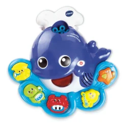 VTECH BABY Lolibulles, Ma Baleine à Bulles - Jouet Musical