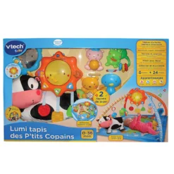 VTECH BABY Tapis D'éveil Lumi Tapis Des P'tits Copains 10 VTECH BABY Tapis D'éveil Lumi Tapis Des P'tits Copains -VTech Jouets Soldes Magasin 146405 Lumi tapis des Ptits copains boite