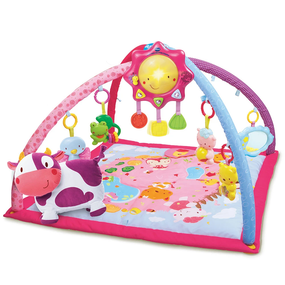 VTECH BABY Lumi Tapis Des P'tits Copains Rose - Tapis D'éveil 2 VTECH BABY Lumi Tapis Des P'tits Copains Rose - Tapis D'éveil – Image 2