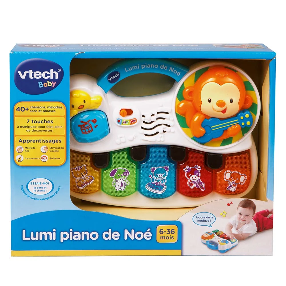 VTECH BABY Lumi Piano De Noé - Piano Lumineux 3 VTECH BABY Lumi Piano De Noé - Piano Lumineux – Image 3