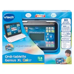VTech Ordi-tablette Genius XL Color - Noir 7 VTech Ordi-tablette Genius XL Color - Noir -VTech Jouets Soldes Magasin 155505 ordi tablette genius color noir boite