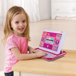 VTech Ordi-tablette Genius XL Color - Rose -VTech Jouets Soldes Magasin 155555