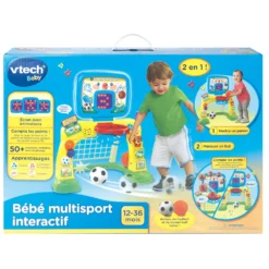 VTECH BABY Bébé Multisport Interactif -VTech Jouets Soldes Magasin 156305 BC3A9bC3A9 multisport interactif boite