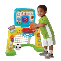 VTECH BABY Bébé Multisport Interactif -VTech Jouets Soldes Magasin 156305 BC3A9bC3A9 multisport interactif enfant 2