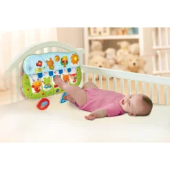 VTECH BABY Tap Tap Piano Des P'tits Copains - Piano Interactif -VTech Jouets Soldes Magasin 158105 tap tap piano2