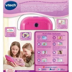 Journal Intime Electronique KidiSecrets Selfie Music -VTech Jouets Soldes Magasin 163605 kidisecret selfie music dos