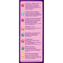 Kidi SuperStar LightShow - Rose 7 Kidi SuperStar LightShow - Rose -VTech Jouets Soldes Magasin 165805 kidi superstar lightshow dos