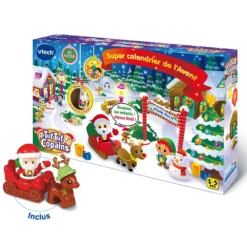 Super Calendrier De L'Avent Père Noël - Tut Tut Copains