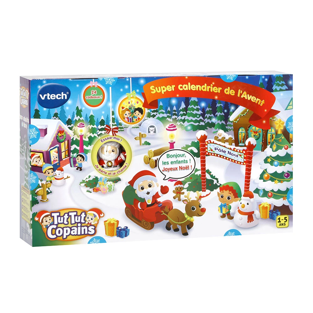 Super Calendrier De L'Avent Père Noël - Tut Tut Copains 2 Super Calendrier De L'Avent Père Noël - Tut Tut Copains – Image 2