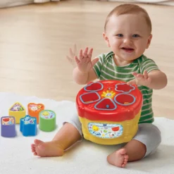 VTECH BABY Magi Tam-tam Des Formes - Jouet Musical -VTech Jouets Soldes Magasin 185105 Magi tam tam des formes enfant1