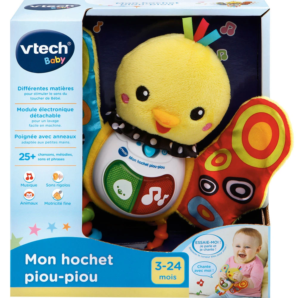 VTECH BABY Mon Hochet Piou-piou 4 VTECH BABY Mon Hochet Piou-piou – Image 4
