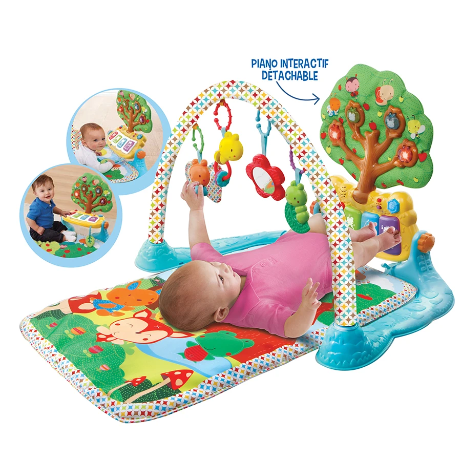 VTECH BABY Jardin Enchanté Des P'tits Copains - Tapis D'éveil 1 VTECH BABY Jardin Enchanté Des P'tits Copains - Tapis D'éveil