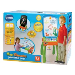 VTech Magi Chevalet Interactif 3 En 1 8 VTech Magi Chevalet Interactif 3 En 1 -VTech Jouets Soldes Magasin 193505 Magi chevalet interactif 3 en 1 boite 4