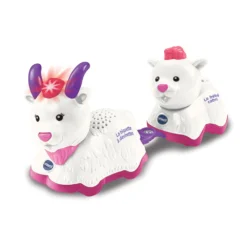 Jouet Animaux De La Ferme Maman Ou Papa - Tut Tut Animo -VTech Jouets Soldes Magasin 207335 TTA Duo 1 1