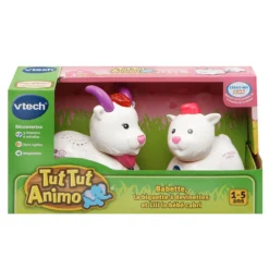 Jouet Animaux De La Ferme Maman Ou Papa - Tut Tut Animo -VTech Jouets Soldes Magasin 207335 TTA Duo boite