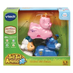 Coffret Jouets Animaux Trio De La Ferme - Tut Tut Animo 5 Coffret Jouets Animaux Trio De La Ferme - Tut Tut Animo -VTech Jouets Soldes Magasin 215335 Tut Tut Animo Coffret Trio Ferme Cochon Mouton Ane boite