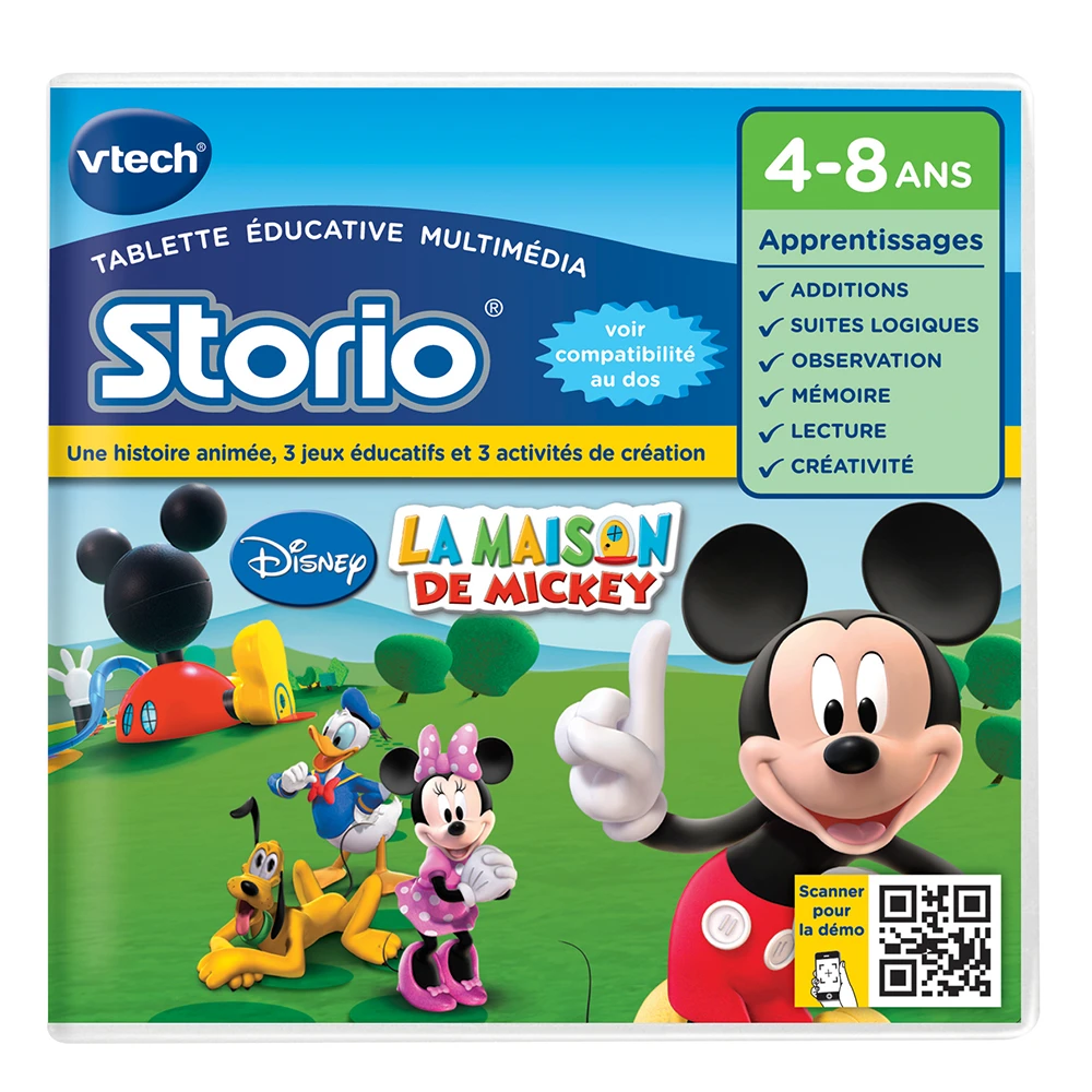 La Maison De Mickey - Cartouche De Jeu Storio 1 La Maison De Mickey - Cartouche De Jeu Storio