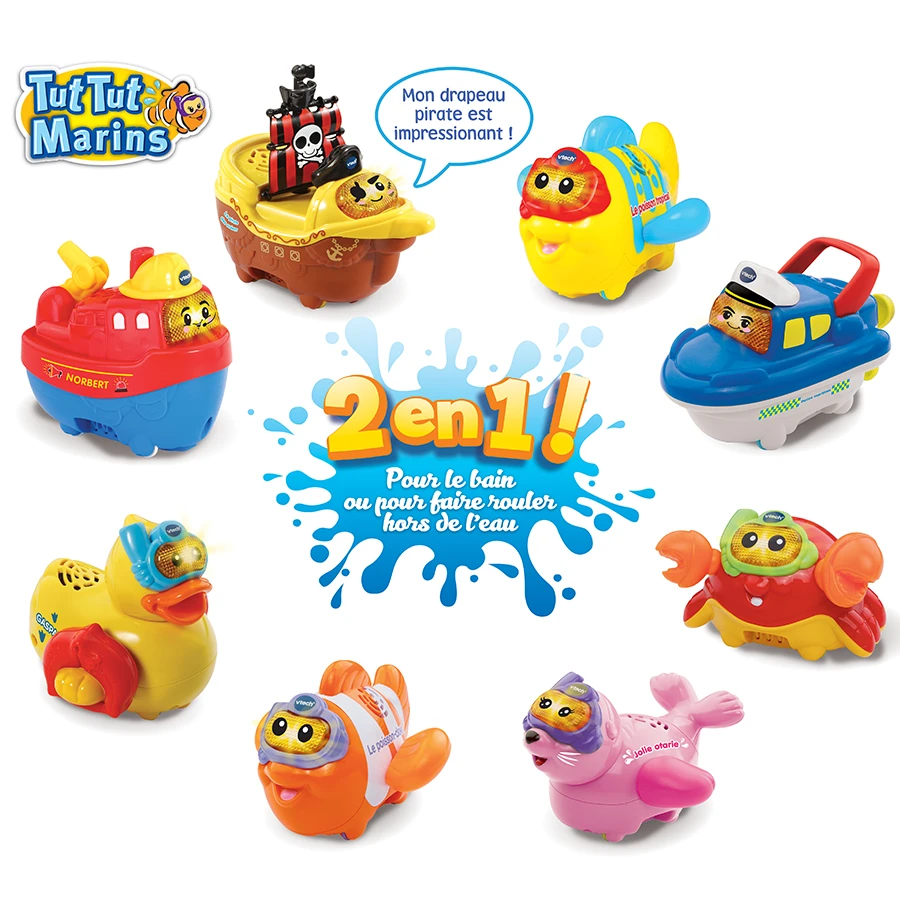 Jouet Animaux Aquatiques - Tut Tut Animo - VTech 11 Jouet Animaux Aquatiques - Tut Tut Animo - VTech – Image 11