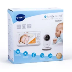 Babyphone Caméra Infrarouge -VTech Jouets Soldes Magasin 301946 babyphone video view max