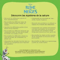 Livre Intéractif Reine Des Neiges - Livre Magibook - VTech -VTech Jouets Soldes Magasin 462105 livre rdn dos