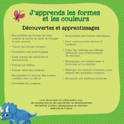 Livre Interactif Formes Et Couleurs - Livre Magibook - VTech -VTech Jouets Soldes Magasin 480502 japprends les formes dos