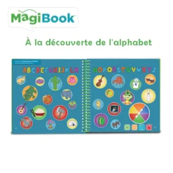 Livre éducatif Alphabet - Livre Magibook - VTech -VTech Jouets Soldes Magasin 480605 livreMagibook decouverte alphabet