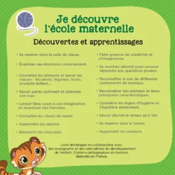 Livre éducatif école Maternelle - Livre Magibook - VTech 7 Livre éducatif école Maternelle - Livre Magibook - VTech -VTech Jouets Soldes Magasin 480805 je decouvre lecole maternelle dos