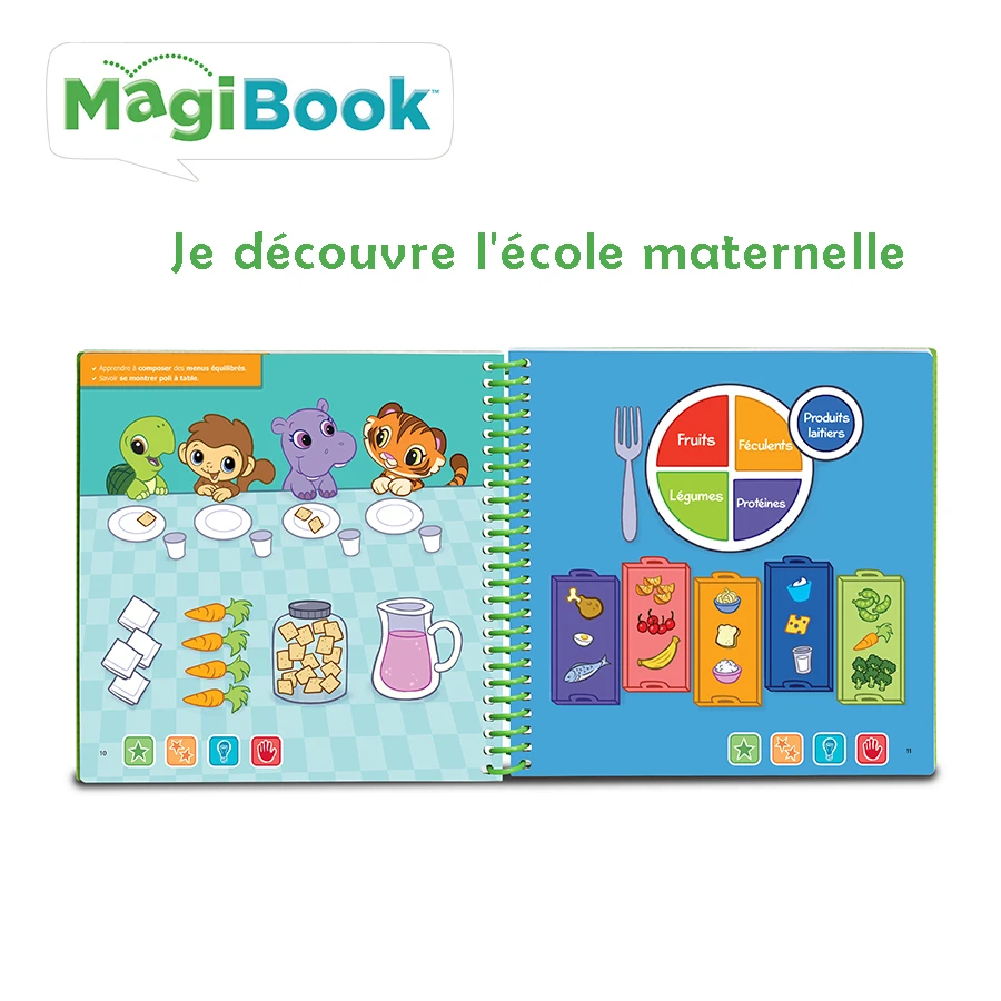Livre éducatif école Maternelle - Livre Magibook - VTech 2 Livre éducatif école Maternelle - Livre Magibook - VTech – Image 2