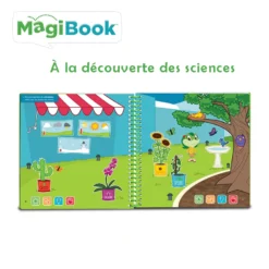 Livre Interactif à La Découverte Des Sciences - Livre Magibook - VTech -VTech Jouets Soldes Magasin 480905 livreMagibook decouverte sciences