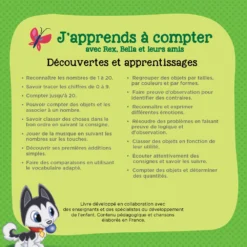 Livre Interactif Apprendre à Compter - Livre Magibook - VTech 7 Livre Interactif Apprendre à Compter - Livre Magibook - VTech -VTech Jouets Soldes Magasin 481105 livre japprends a compter dos