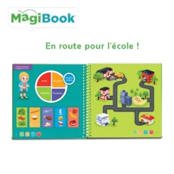 En Route Pour L'école -VTech Jouets Soldes Magasin 481205 livreMagibook en route ecole