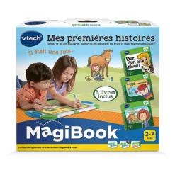 Mes Premières Histoires (pack 3 Livres) -VTech Jouets Soldes Magasin 488805 magibook mes premieres histoires