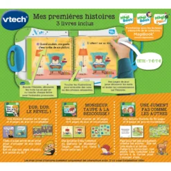 Mes Premières Histoires (pack 3 Livres) -VTech Jouets Soldes Magasin 488805 magibook mes premieres histoires dos