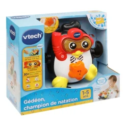 VTECH BABY Gédéon, Champion De Natation - Jouet Bain Bébé -VTech Jouets Soldes Magasin 501705 gedeon champion natation boite