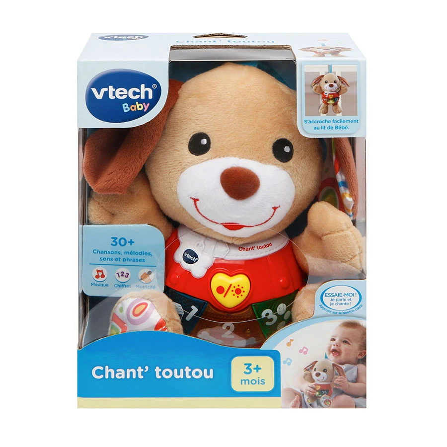 VTECH BABY Chant'toutou Brun 2 VTECH BABY Chant'toutou Brun – Image 2
