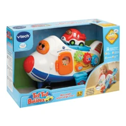 Jouet Avion Cargo 2 En 1 - Tut Tut Bolides 13 Jouet Avion Cargo 2 En 1 - Tut Tut Bolides -VTech Jouets Soldes Magasin 503105 TTB avion cargo boite min