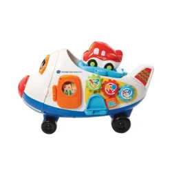 Jouet Avion Cargo 2 En 1 - Tut Tut Bolides 10 Jouet Avion Cargo 2 En 1 - Tut Tut Bolides -VTech Jouets Soldes Magasin 503105 TTB avion cargo min 3