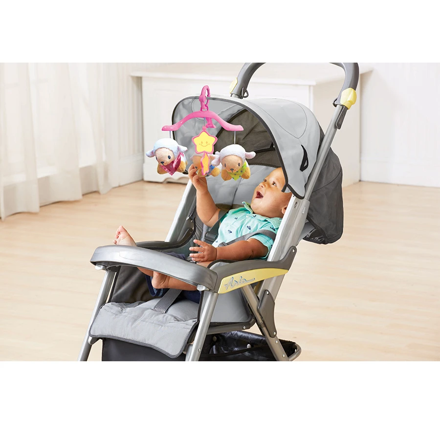 VTECH BABY Lumi Mobile Compte-moutons Rose - Mobile Bébé 4 VTECH BABY Lumi Mobile Compte-moutons Rose - Mobile Bébé – Image 4