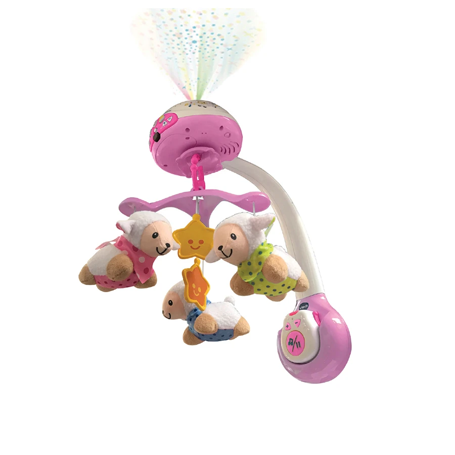 VTECH BABY Lumi Mobile Compte-moutons Rose - Mobile Bébé 2 VTECH BABY Lumi Mobile Compte-moutons Rose - Mobile Bébé – Image 2