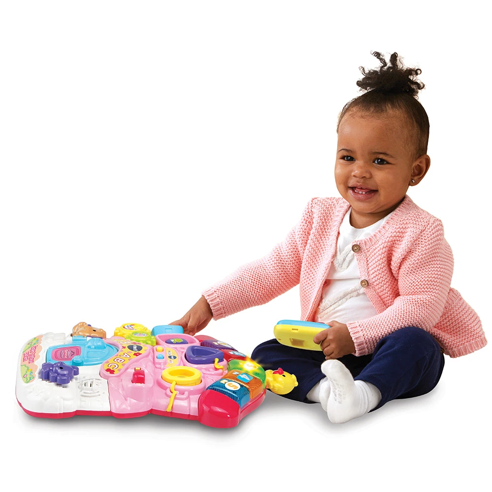 VTECH BABY Super Trotteur Parlant 2 En 1 Rose 3 VTECH BABY Super Trotteur Parlant 2 En 1 Rose – Image 3