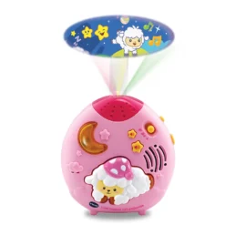 VTECH BABY Lumi Mouton Nuit Enchantée Rose - Veilleuse Lumineuse Et Musicale